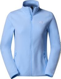 Polaire Femme The North Face 100 Glacier Full Zip Bleu