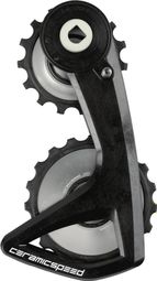 Chape de Dérailleur Ceramicspeed OSPW RS ALPHA Sram Force/Rival E1 AXS 12V Argent