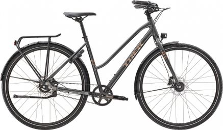 Trek District 4 EQ Stagger Stadsfiets Shimano Alfine 8V 700 mm Grijs Lithium 2022