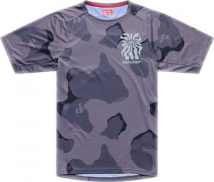 Troy Lee Designs Skyline Pro-shirt met korte mouwen, grijs/paars