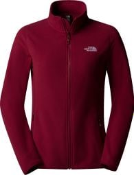 The North Face Women's 100 Glacier Full Zip Purple Polare