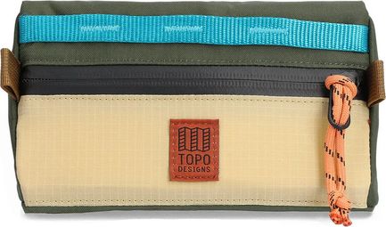 Topo Designs Mini Handlebars Bag - Mountain 1L Beige/Khaki