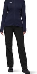 Dames Mammut Runbold Winter Softshell Broek Zwart