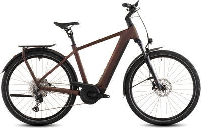 Cube Kathmandu Hybrid Pro 800 elektrische trekkingfiets Shimano Deore/Deore XT 12S 800 Wh 700 mm Sun Glow Red Orange 2026