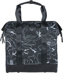 Bolsa de bicicleta Basil GrandFloral 23L Negra