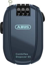 Abus Combiflex StopOver 65 Kabelslot Blauw