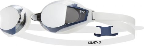 Occhialini Tyr Stealth-X Mirrored Performance Argento/Bianco