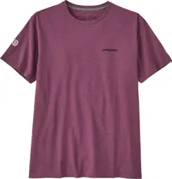 Patagonia Fitz Roy Icon Responsibili-Tee Unisex T-Shirt Violett