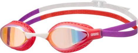 Gafas de natación Arena Air Speed Mirror Amarillo/Coral
