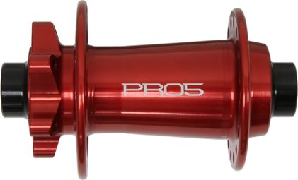 Hope Pro 5 32 Gats Voornaaf | Boost 15x110 mm | 6 Gats | Rood