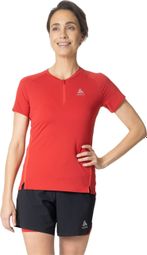 Odlo X-Alp Trail 1/2 Zip Jersey Red