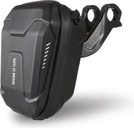 Sacoche de guidon WILD MAN vélo étanche 3 L noire