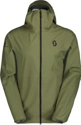 Heren Scott Explorair Light 2.5L Waterdichte Jas Groen