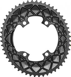 AbsoluteBlack Platos ovalados Premium Road 110/4 BCD para bielas Shimano Dura-Ace / Ultegra /105 10-11S Negro