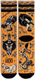 Draco - Chaussettes Graphiques Techniques Coolmax - Cyclisme, Running et Sport