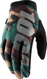 100% BRISKER Handschoenen Camo Zwart