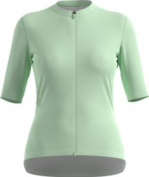 Maillot Vélo Manches Courtes Femme Odlo Essential Vert
