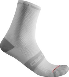 Paio di Calze Castelli Superleggera T 12 Bianche