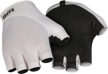 Unisex Rapha Pro Team Kurzhandschuhe Weiß