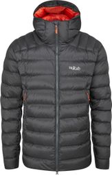 Chaqueta de plumón gris RAB Electron Pro para hombre