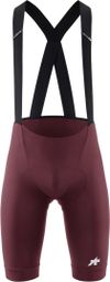 Korte fietsbroek met bretels Assos Mille GT S11 Bordeaux Heren
