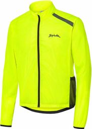 Veste Coupe-Vent Unisexe Spiuk Anatomic Jaune Fluo