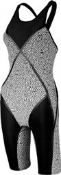 Mickael phelps matrix close back Swimsuit eu Black Dark gray Women 