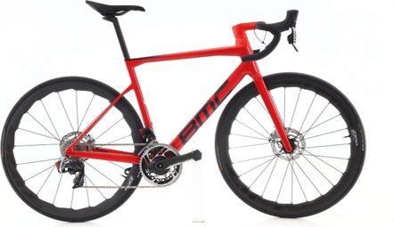 Produit reconditionné · BMC TeamMachine SLR 01 One AXS 12V · Rouge / Vélo de route | Très bon état