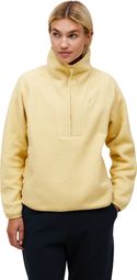 Pull Peak Performance NatureRush Pile 1/2 Zip Jaune Femme