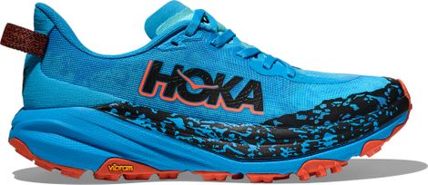 Chaussures Trail Hoka Speedgoat 6 Bleu/Orange Femme