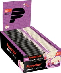Protein Bar + L-carnitine (30x35g) - Powerbar - Raspberry Yoghurt - Barres Protéinées