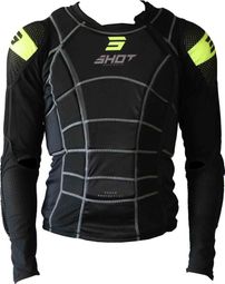 Shot Rogue 2.0 Kid's Protective Jacket Black / Yellow