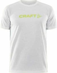 Craft Core Essence Logo Kurzarmtrikot Weiß