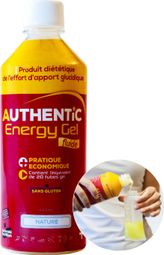 Gel énergétique Authentic NutritionBouteille de 500ml arôme pêche