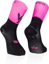 Chaussettes Vertical Mountain VA. Flash Run Noir/Rose