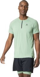 Odlo X-Alp Trail 1/2 Zip Short Sleeve Shirt Khaki