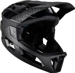 Casco Leatt Enduro 3.0 con sottogola rimovibile Nero