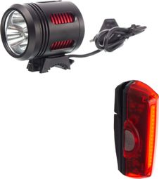 Neatt 3000 Lumen Vorder-/Rücklicht-Set