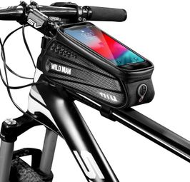 Borsa da telaio bici con supporto smartphone WILD MAN