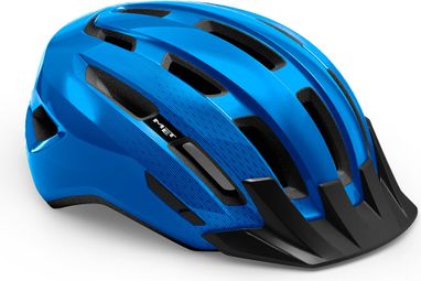 Casque Met Downtown Bleu Brillant