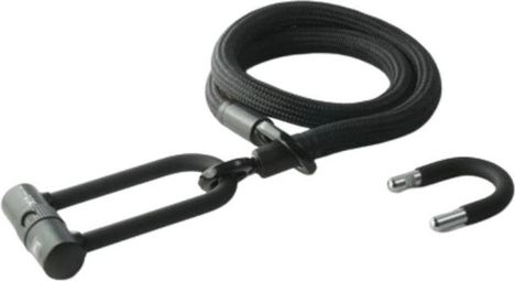 TEXLOCK Antivol tissé kevlar UX M Noir - Texlock