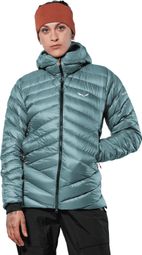 Doudoune Salewa Ortles Medium 3 Rds Bleu Femme