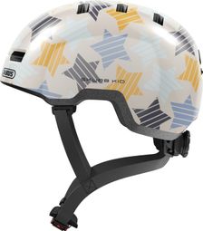 Abus Skurb Kid Grey Stars Kinderhelm