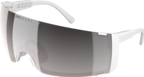 POC Propel Sunglasses White - Clarity Road Sunny Silver