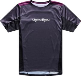 Troy Lee Designs Stage-shirt met korte mouwen, zwart/paars