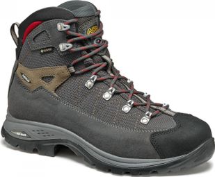 Asolo Finder GV Gray/Red Hiking Shoes