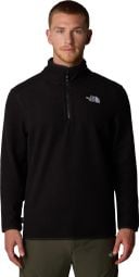 Polaire The North Face 100 Glacier 1/4 Zip Noir