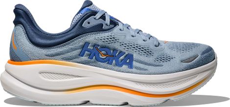 Hoka Bondi 9 Laufschuhe Blau/Orange Herren