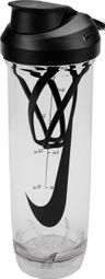 Agitador Nike TR Recharge 2.0 700 ml Transparente/Negro