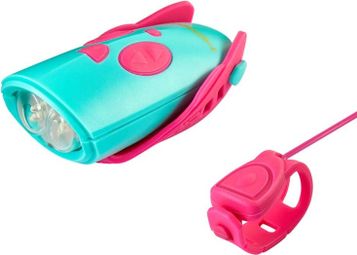 Front Light / Hornit Mini Horn Teal / Pink